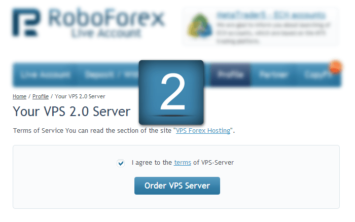 Order VPS Server